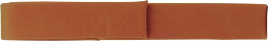 Engraved Leatherette Single Pen Case - Rawhide