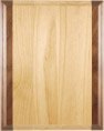 Engraved Genuine Red Alder and Genuine Walnut Plaque - 8 x 10 in