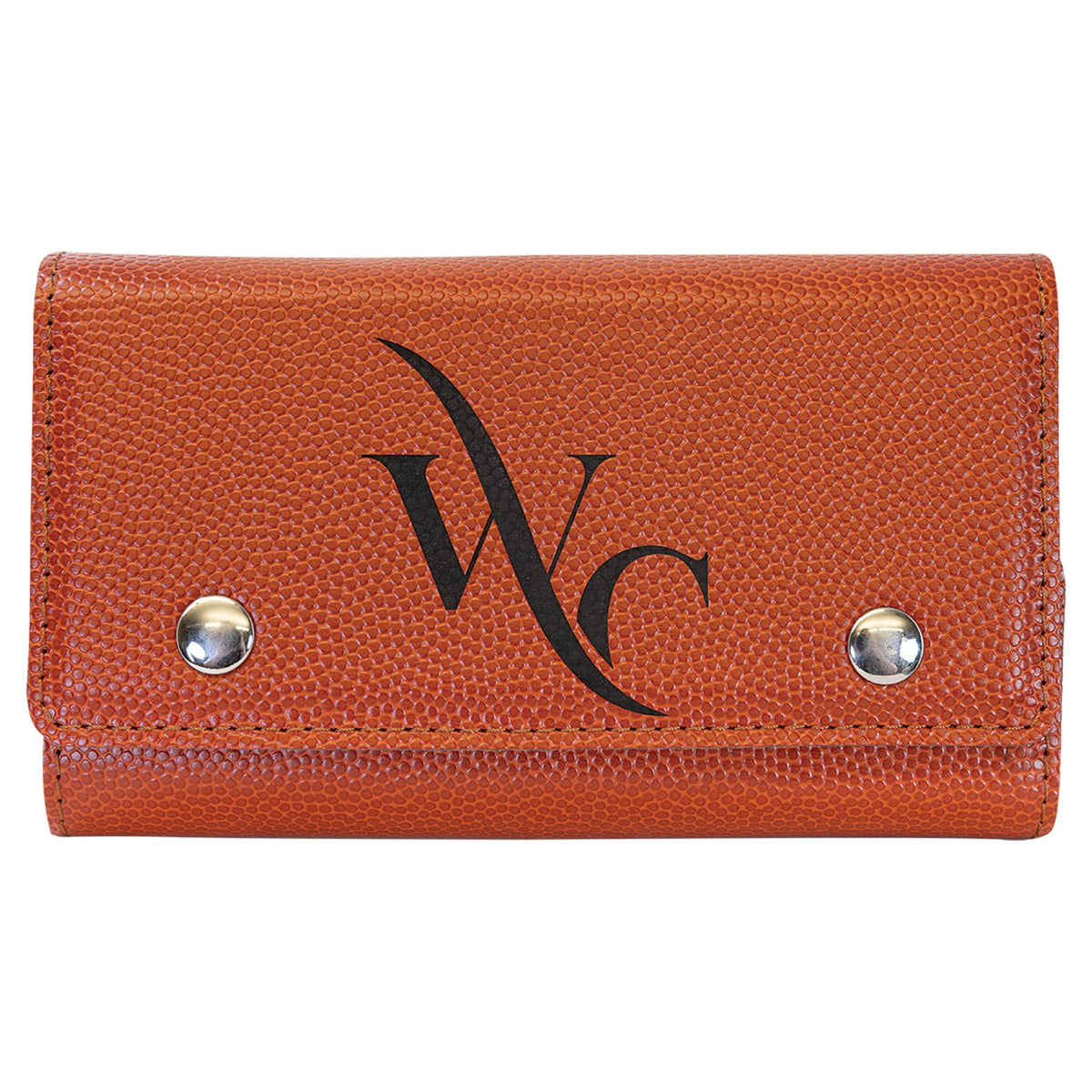 Engraved Basketball Leatherette Card and Dice Set