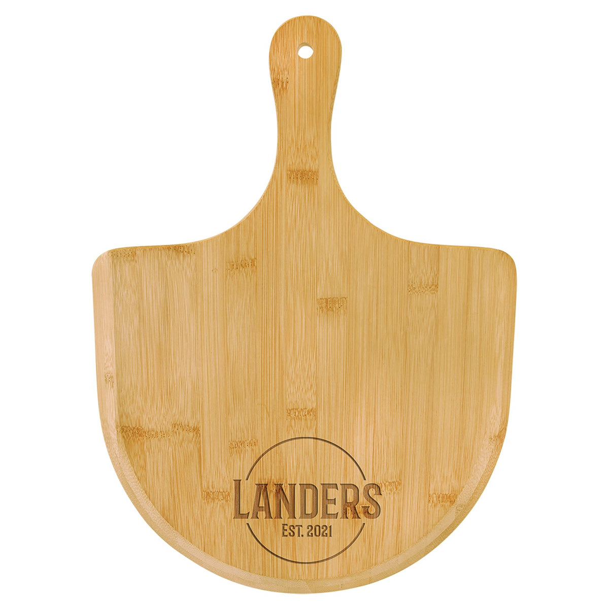 Engraved Bamboo Pizza Board - 15 1/2 x 11 in
