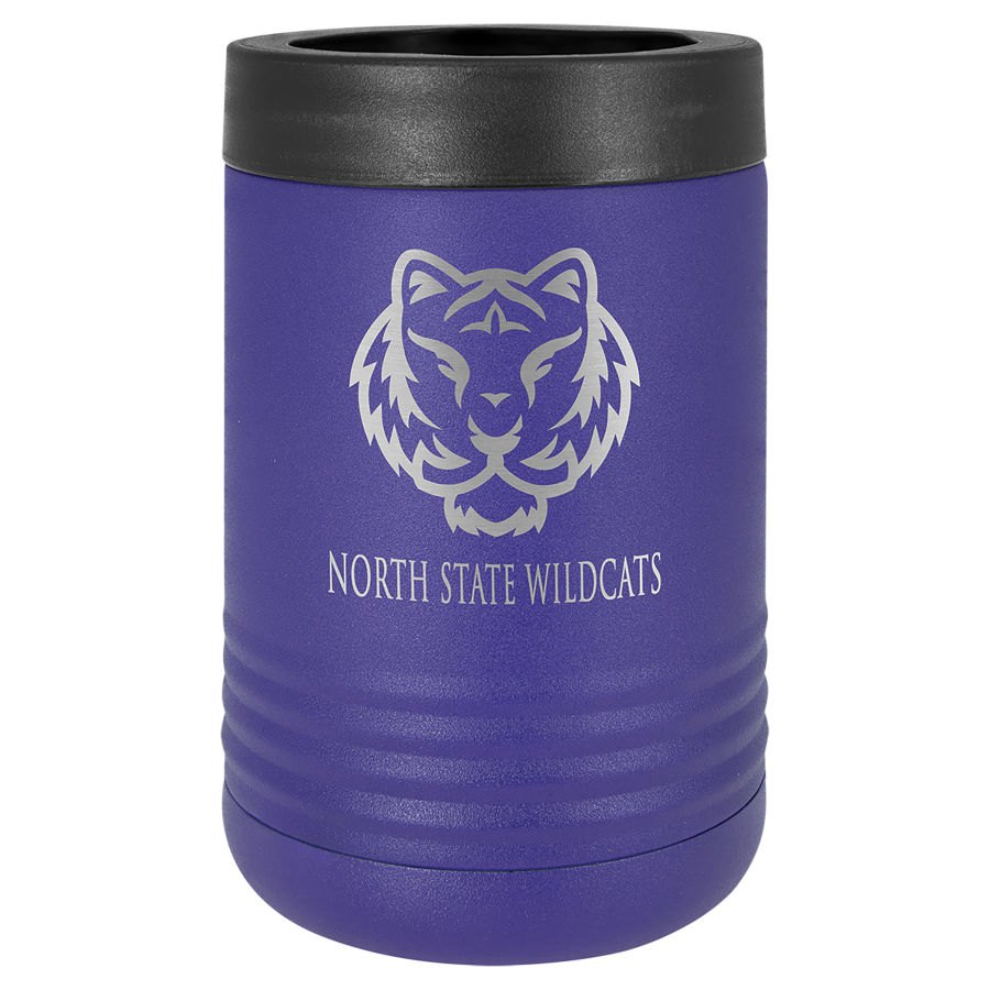 Engraved Polar Camel Vacuum Insulated Beverage Holder - Purple