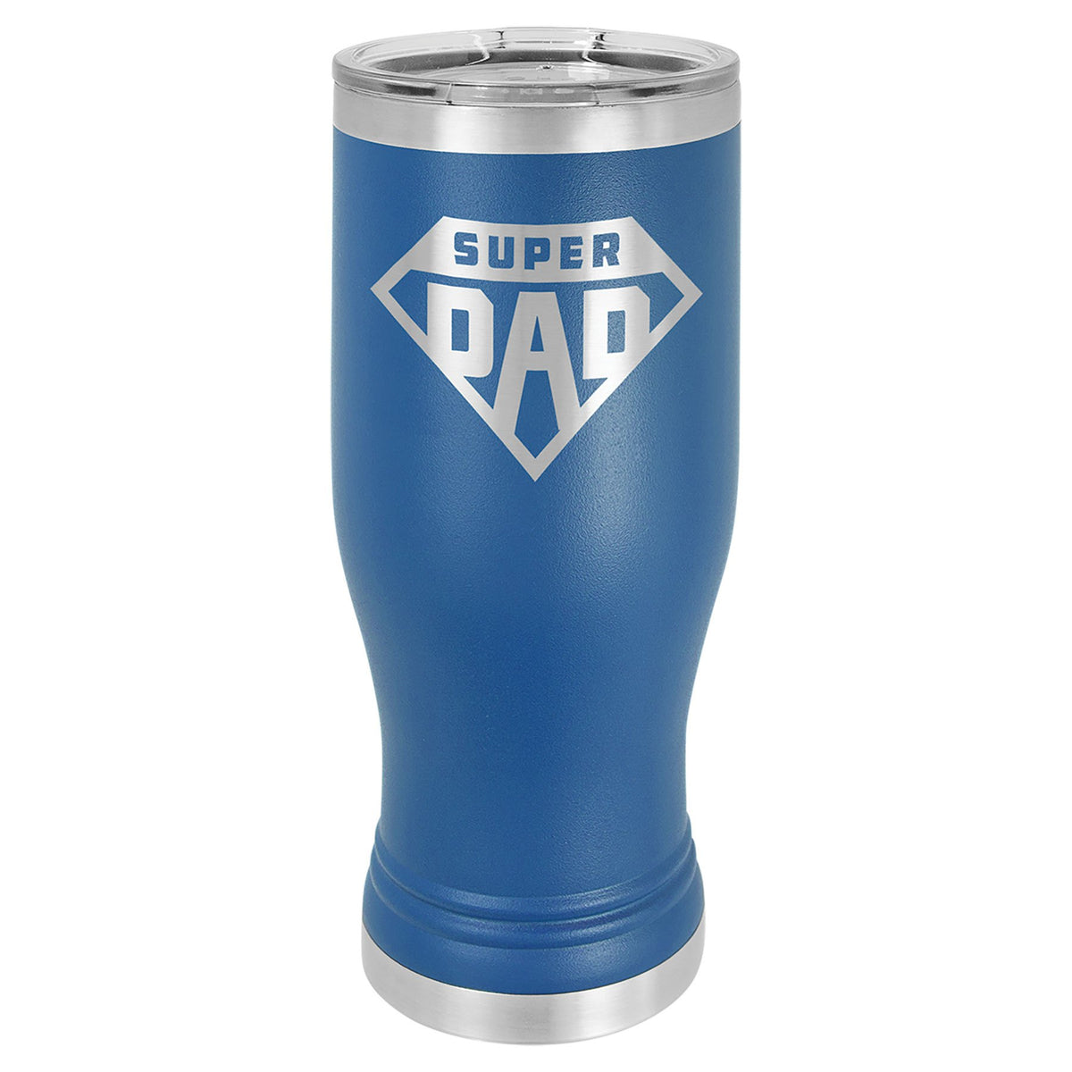 Engraved Polar Camel Pilsner Tumbler with Lid - Royal Blue / 20 oz