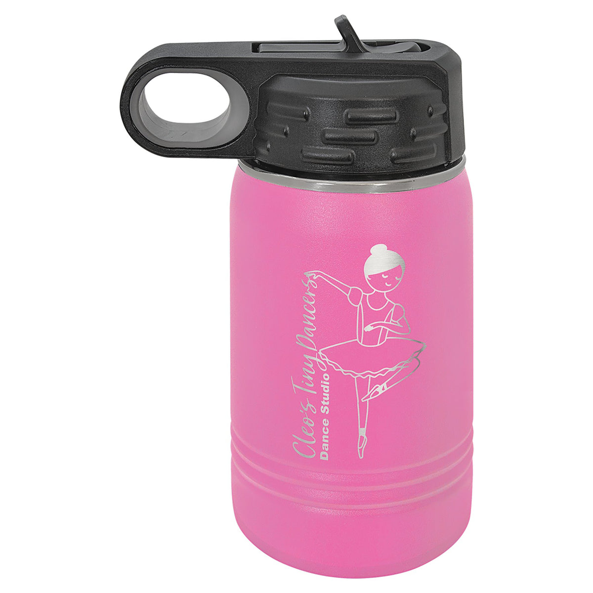 Engraved Polar Camel Water Bottle - Pink / 12 oz