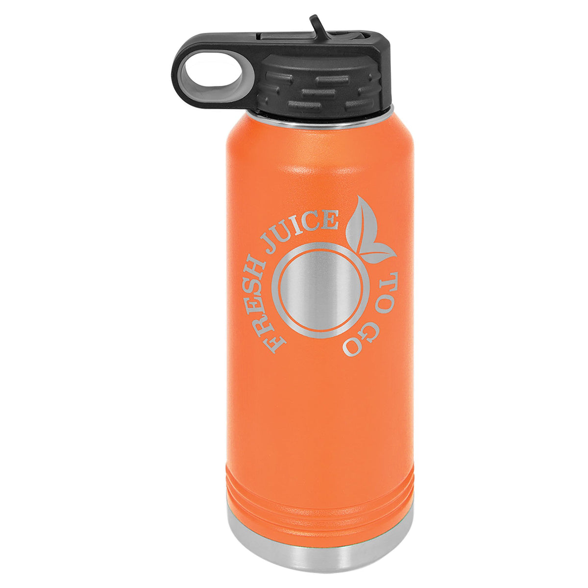 Engraved Polar Camel Water Bottle - Orange / 32 oz