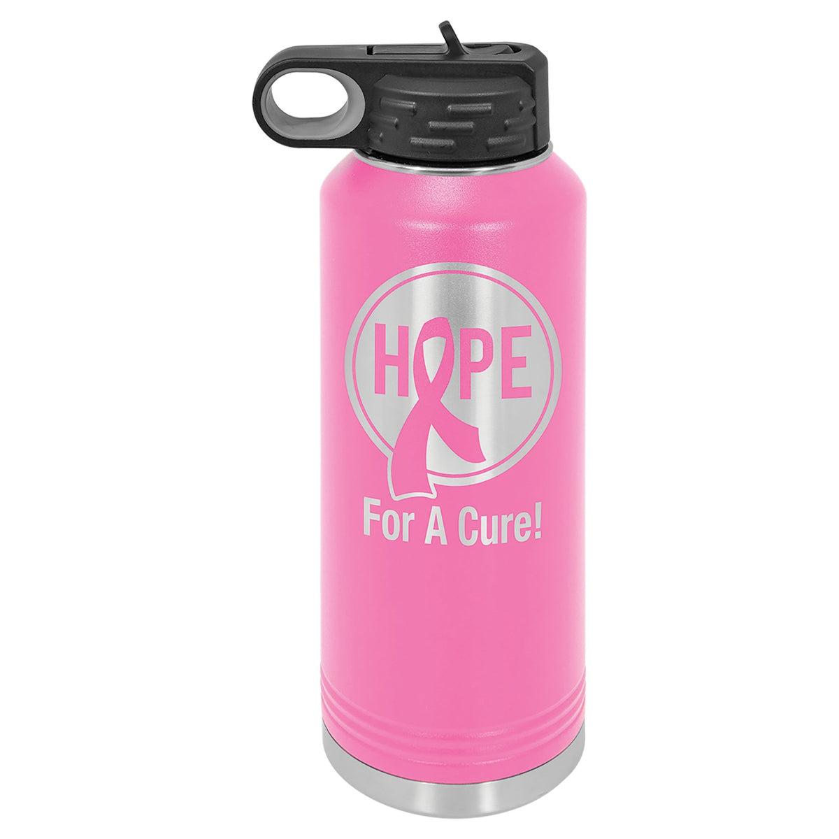 Engraved Polar Camel Water Bottle - Pink / 40 oz