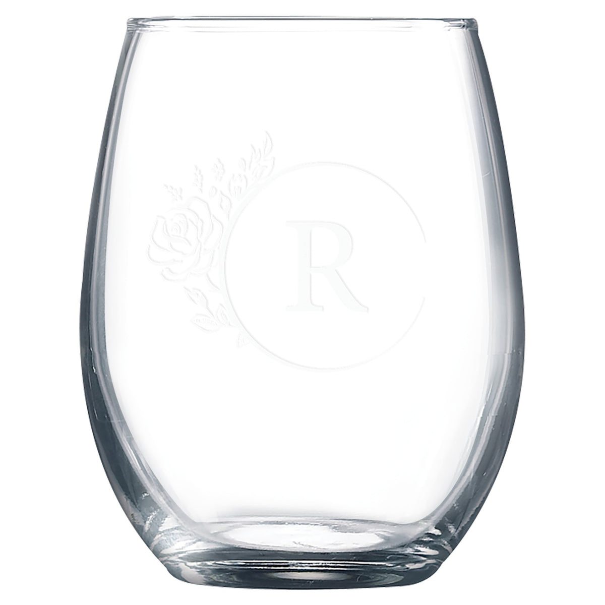 Engraved Polar Camel Stemless Wine Glass - 9 oz