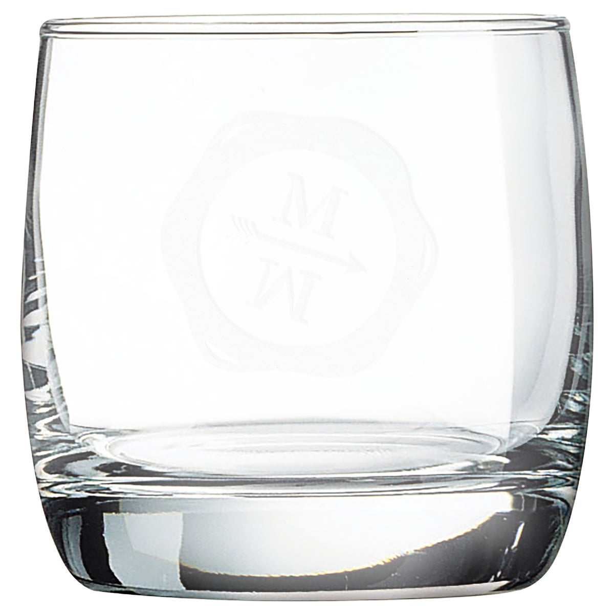 Engraved Polar Camel On the Rocks Glass - 10 oz