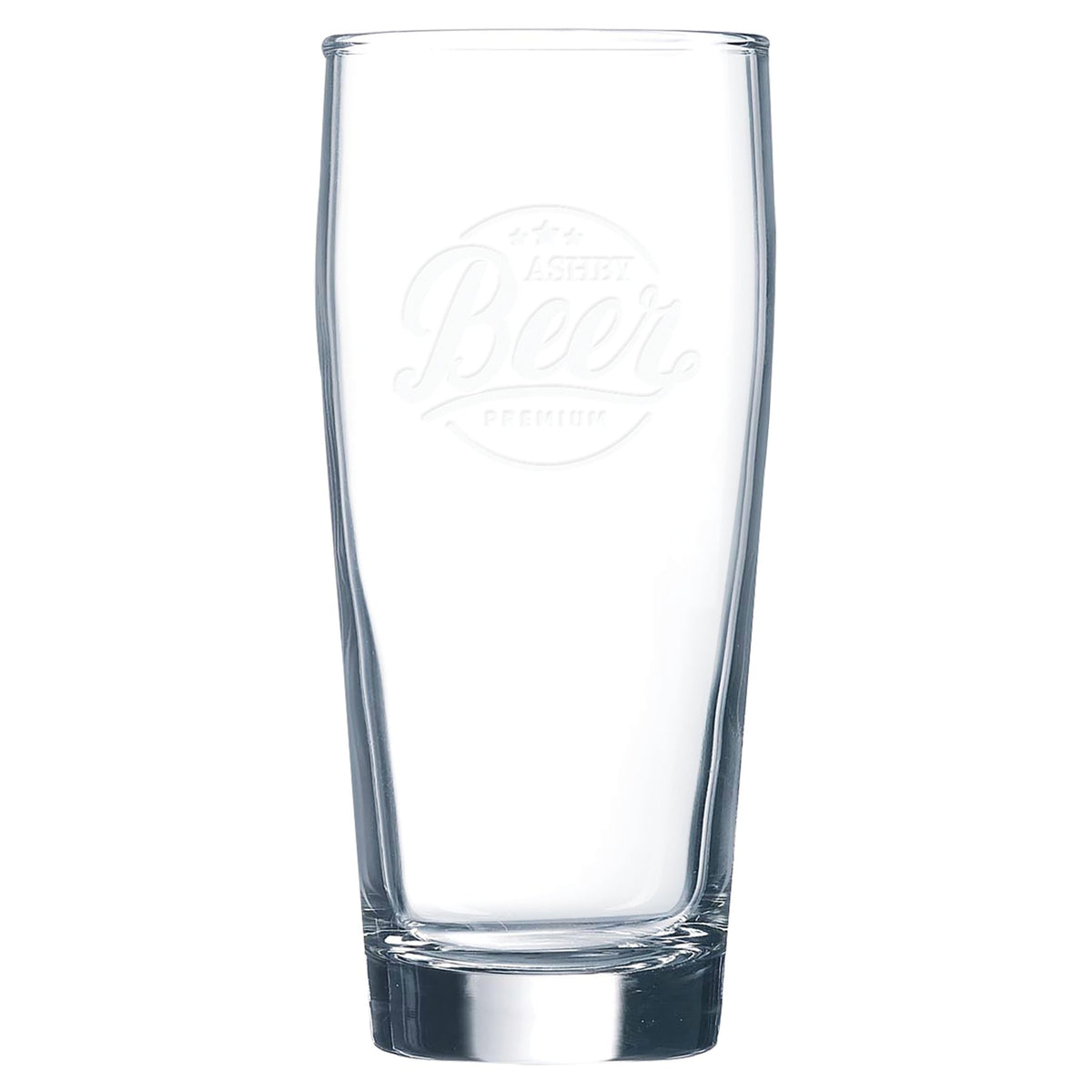 Engraved Polar Camel 16 oz Willi Becher Beer Glass