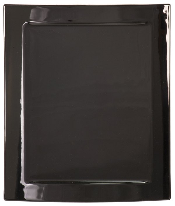 Engraved Eclipse Piano Finish Plaque - Black / 9 1/2 x 12 in