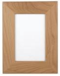 Engraved Genuine Red Alder Picture Frame - 4 x 6 in