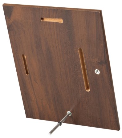 Engraved Gloss Value Plaque with Pin - Cherry / 7 x 9 in