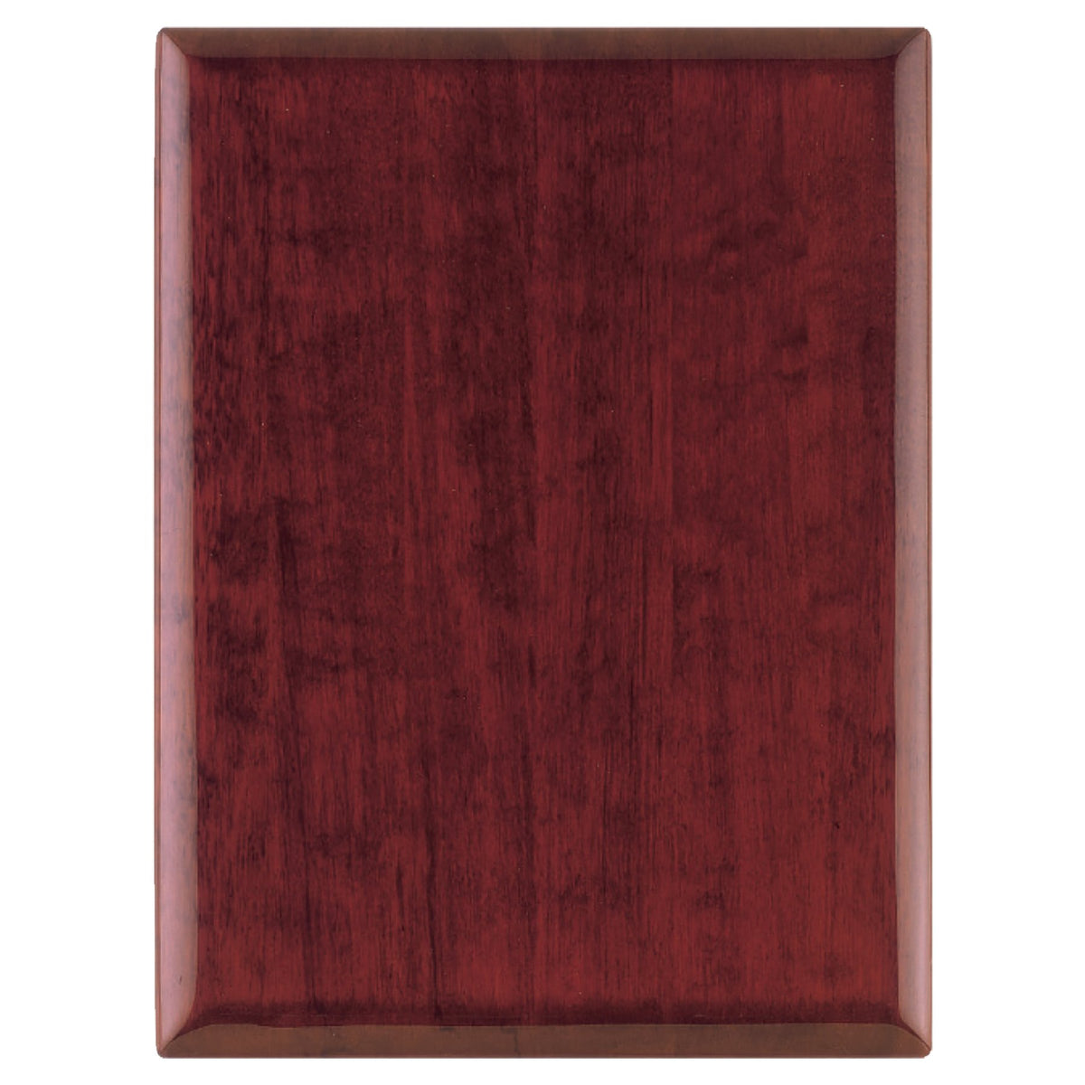 Engraved Airflyte Piano Finish Plaque - Rosewood / 7 x 9 in