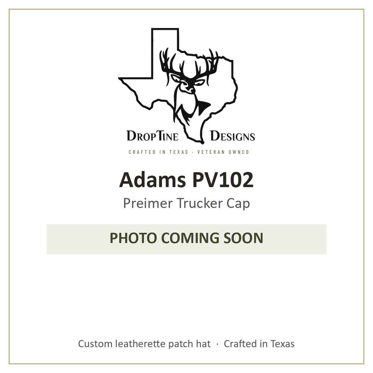 Photo coming soon: Adams PV102 Preimer Trucker Cap
