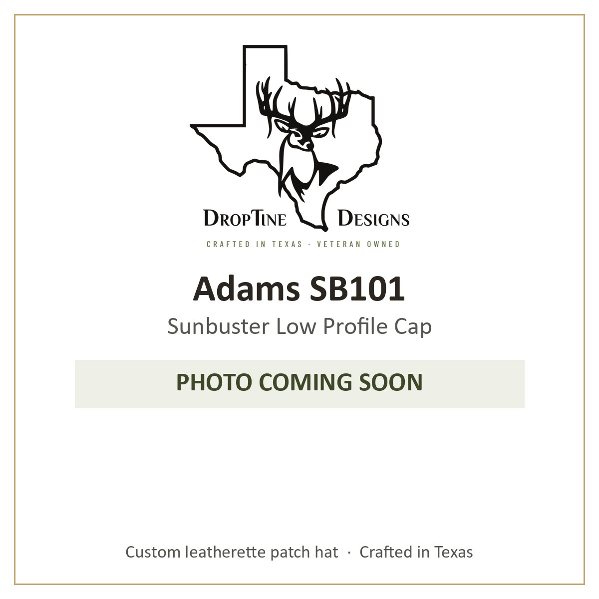 Photo coming soon: Adams SB101 Sunbuster Low Profile Cap