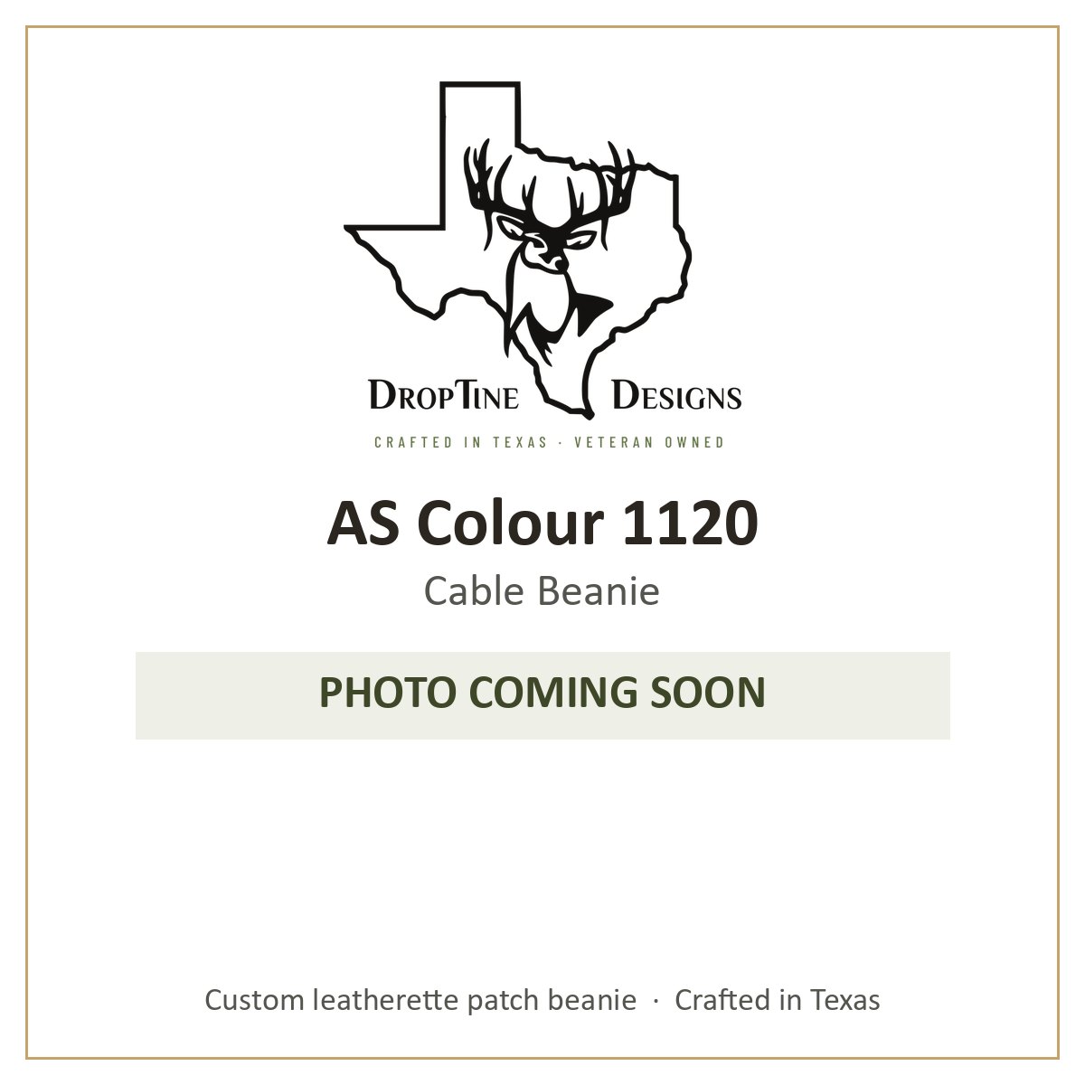 Photo coming soon: AS Colour 1120 Cable Beanie