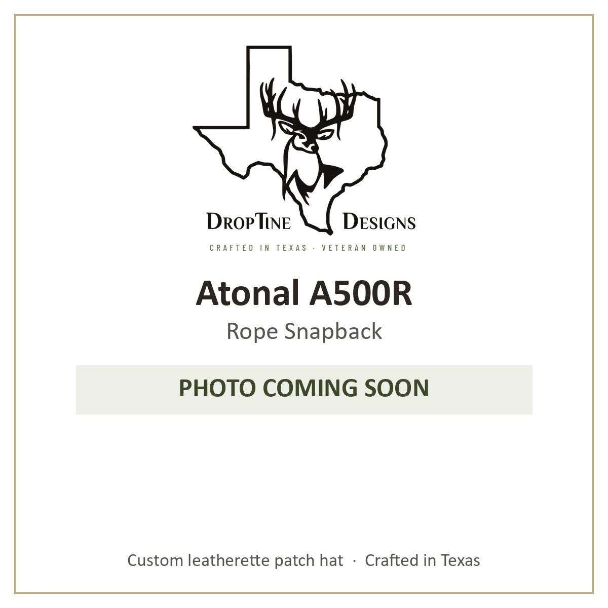 Photo coming soon: Atonal A500R Rope Snapback