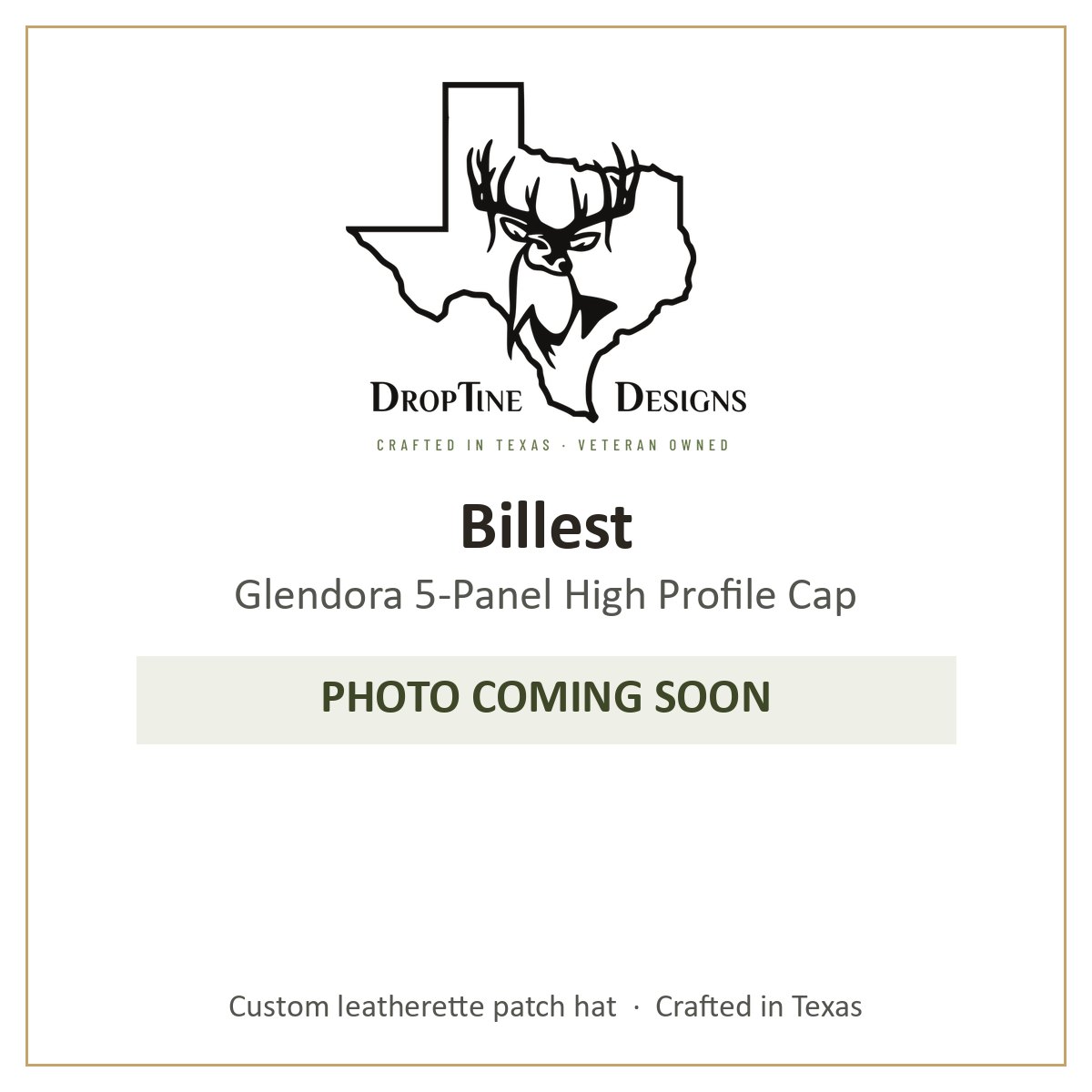 Photo coming soon: Billest Glendora 5-Panel High Profile Cap