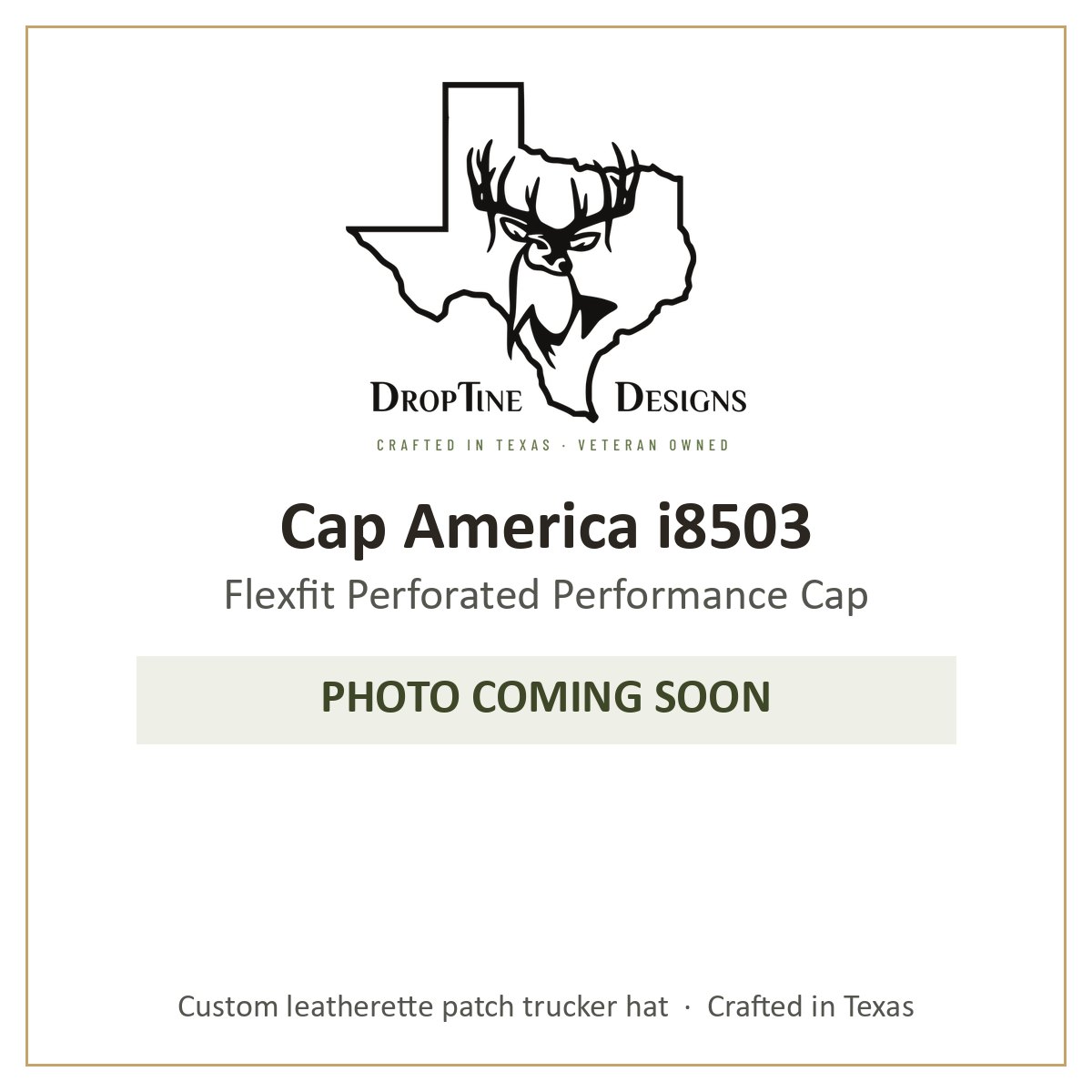 Photo coming soon: Cap America i8503 Flexfit Perforated Performance Cap