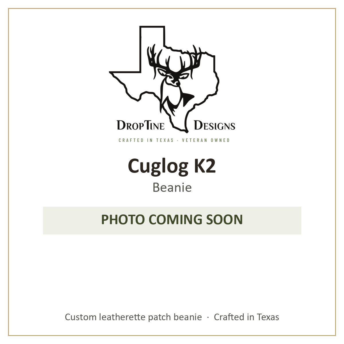 Photo coming soon: Cuglog K2 Beanie