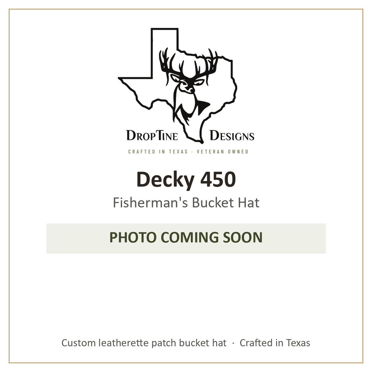 Photo coming soon: Decky 450 Fisherman's Bucket Hat