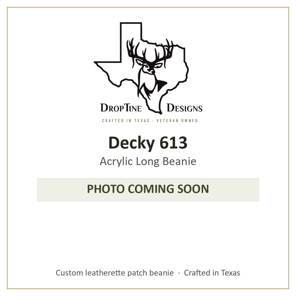 Photo coming soon: Decky 613 Acrylic Long Beanie
