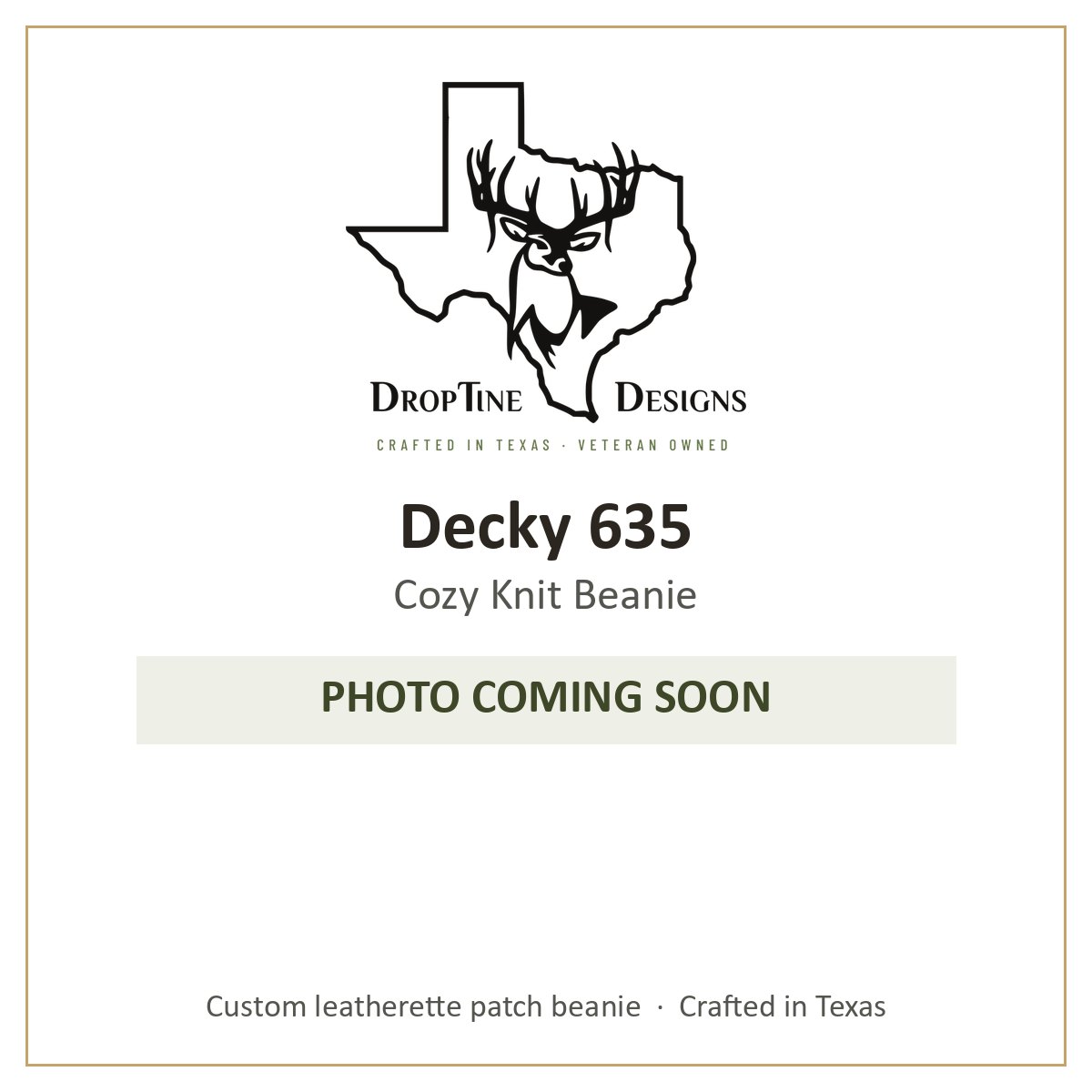 Photo coming soon: Decky 635 Cozy Knit Beanie
