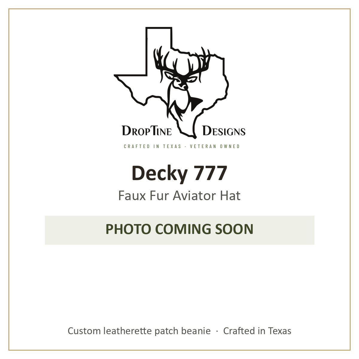 Photo coming soon: Decky 777 Faux Fur Aviator Hat