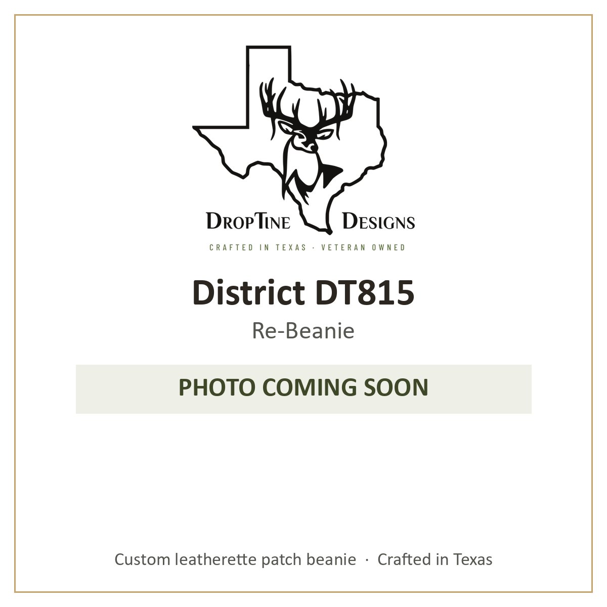 Photo coming soon: District DT815 Re-Beanie
