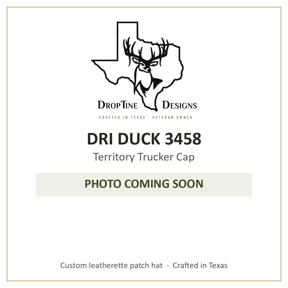 Photo coming soon: DRI DUCK 3458 Territory Trucker Cap
