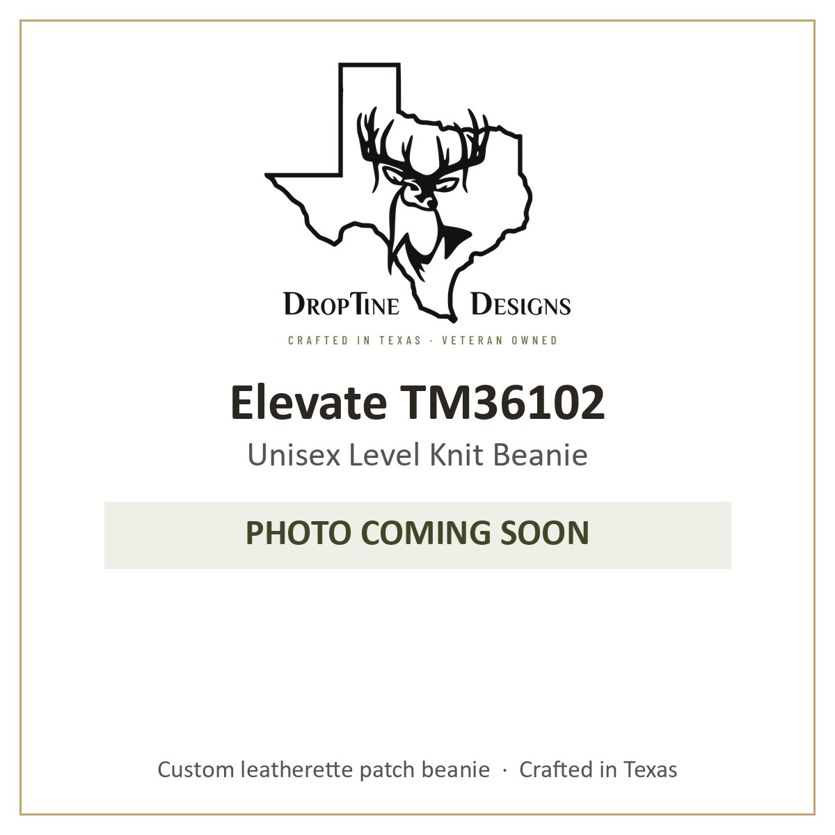 Photo coming soon: Elevate TM36102 Unisex Level Knit Beanie