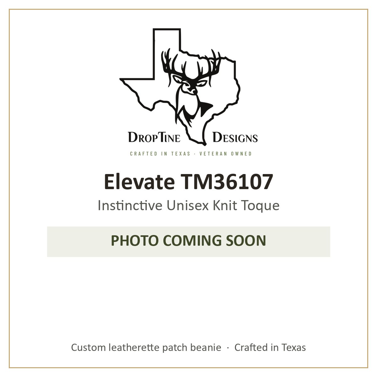 Photo coming soon: Elevate TM36107 Instinctive Unisex Knit Toque