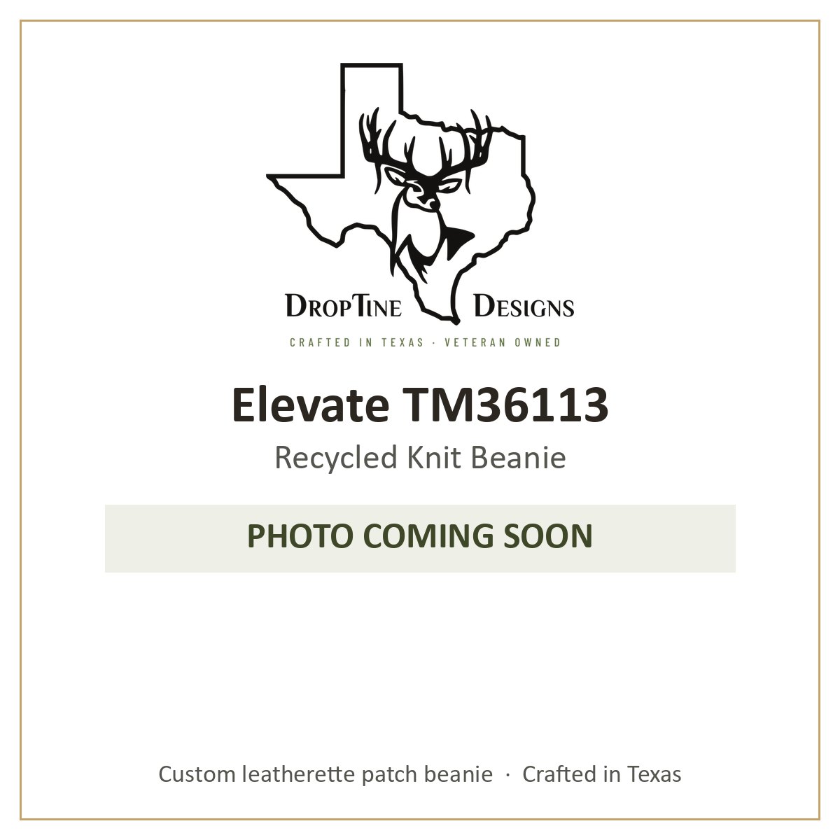 Photo coming soon: Elevate TM36113 Recycled Knit Beanie