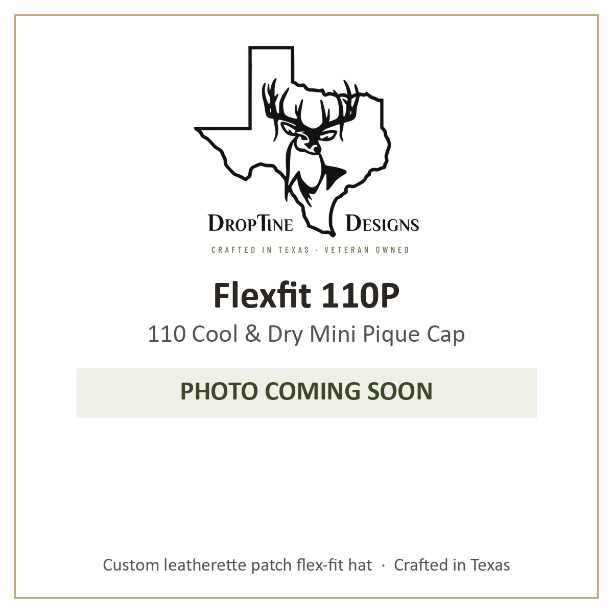 Photo coming soon: Flexfit 110P 110 Cool & Dry Mini Pique Cap