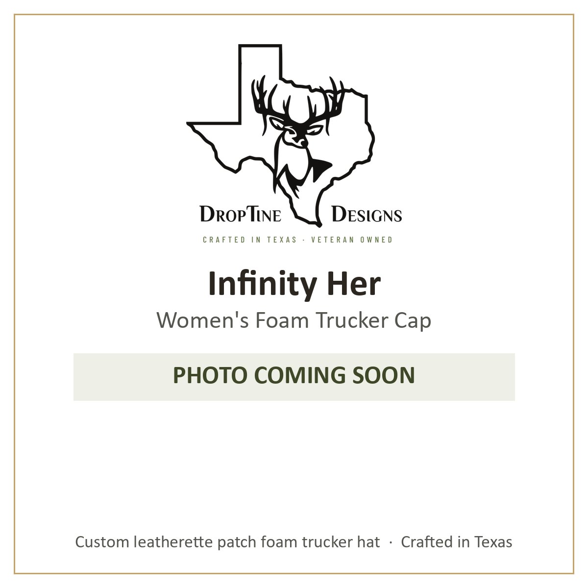 Photo coming soon: Infinity Her Women's Foam Trucker Cap