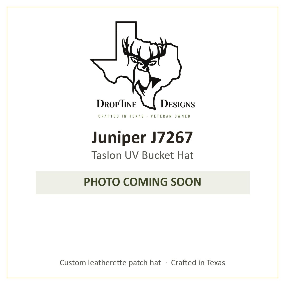 Photo coming soon: Juniper J7267 Taslon UV Bucket Hat