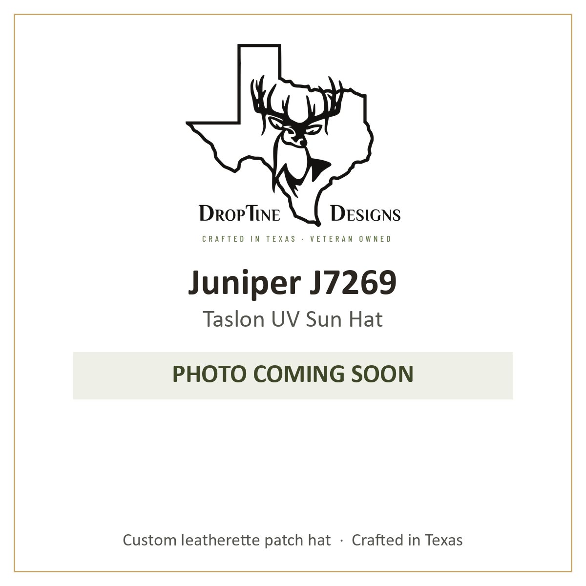 Photo coming soon: Juniper J7269 Taslon UV Sun Hat