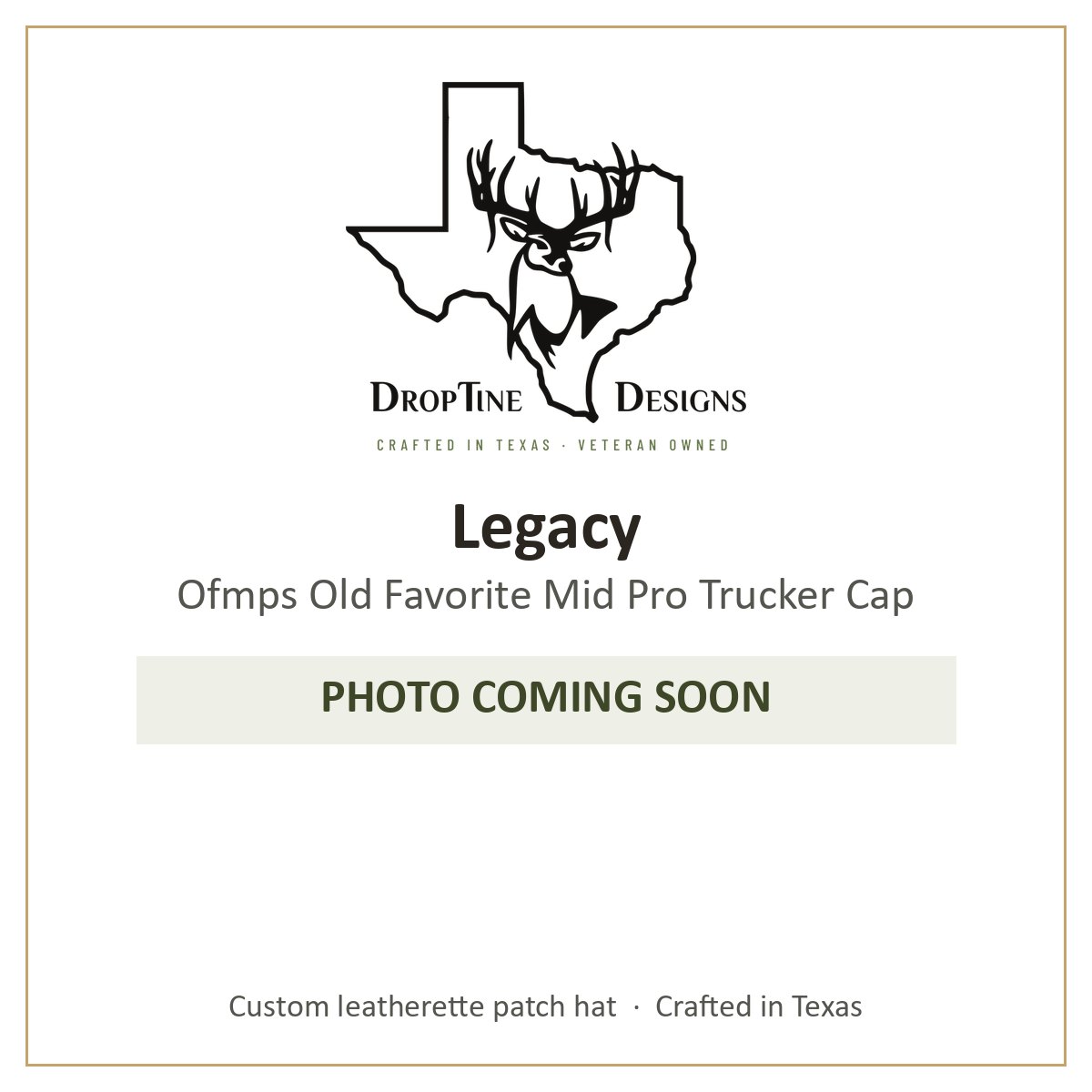 Photo coming soon: Legacy Ofmps Old Favorite Mid Pro Trucker Cap