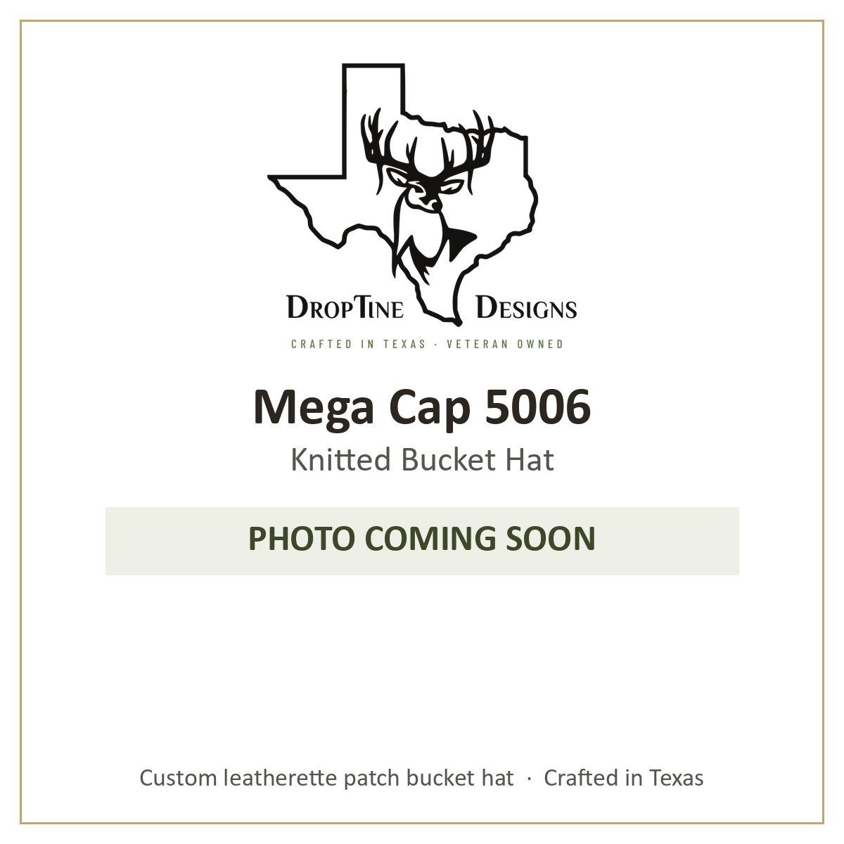 Photo coming soon: Mega Cap 5006 Knitted Bucket Hat
