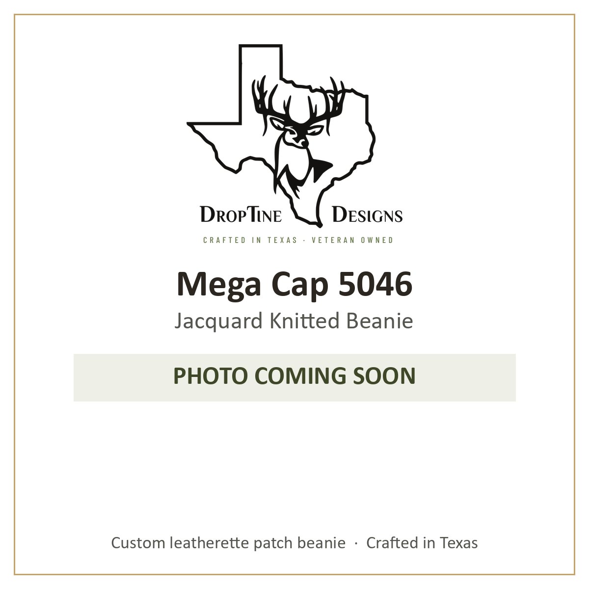 Photo coming soon: Mega Cap 5046 Jacquard Knitted Beanie