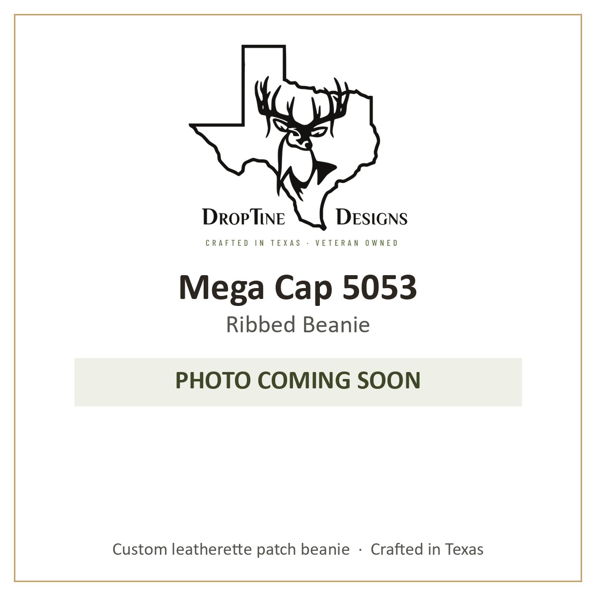 Photo coming soon: Mega Cap 5053 Ribbed Beanie