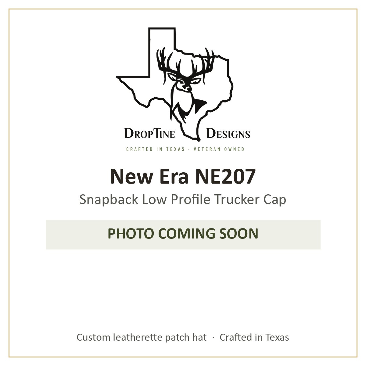 Photo coming soon: New Era NE207 Snapback Low Profile Trucker Cap