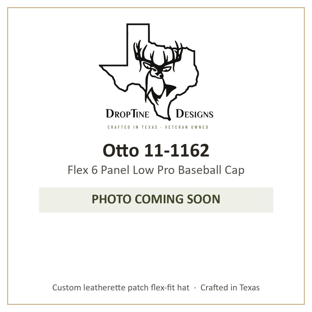 Photo coming soon: Otto 11-1162 Flex 6 Panel Low Pro Baseball Cap