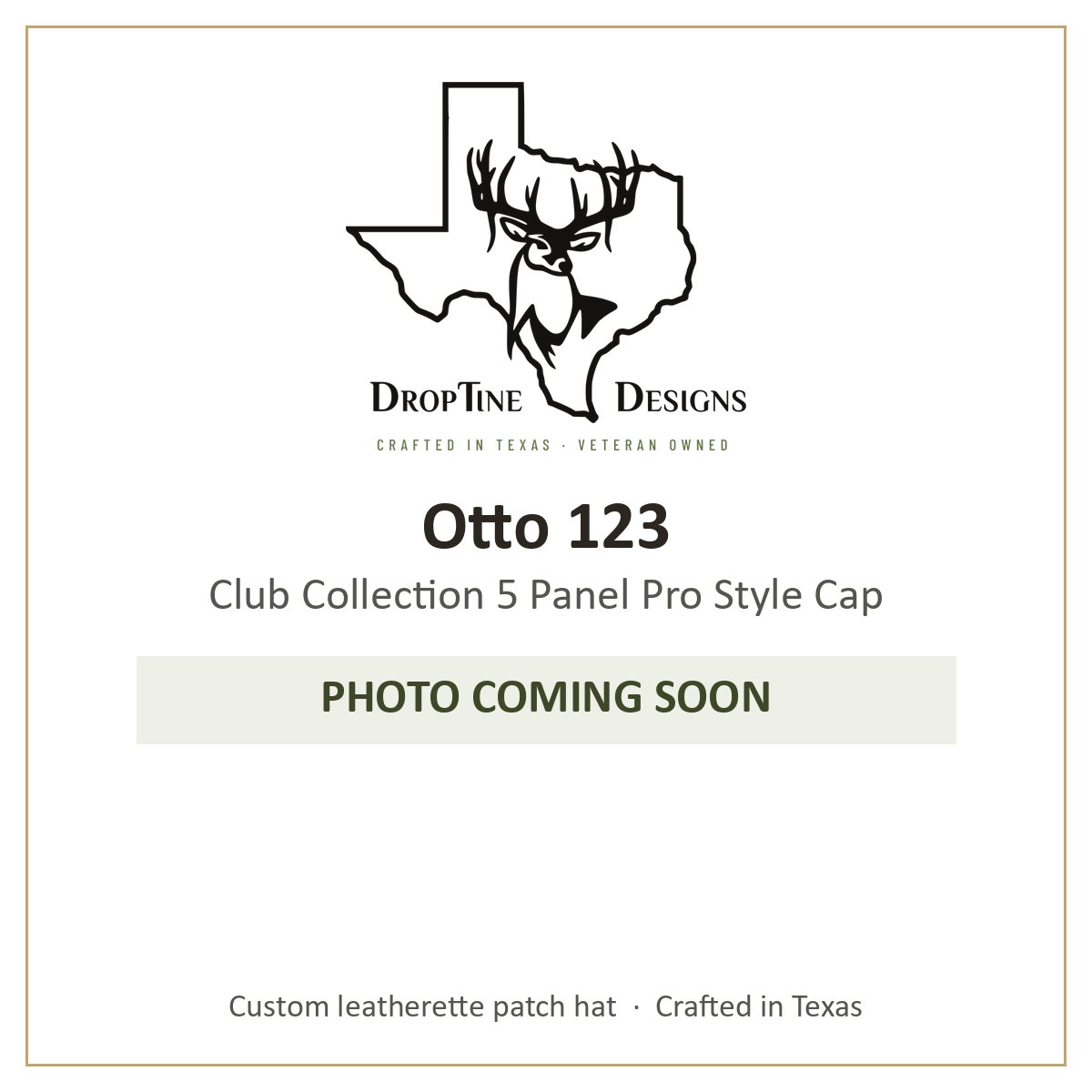 Photo coming soon: Otto 123 Club Collection 5 Panel Pro Style Cap