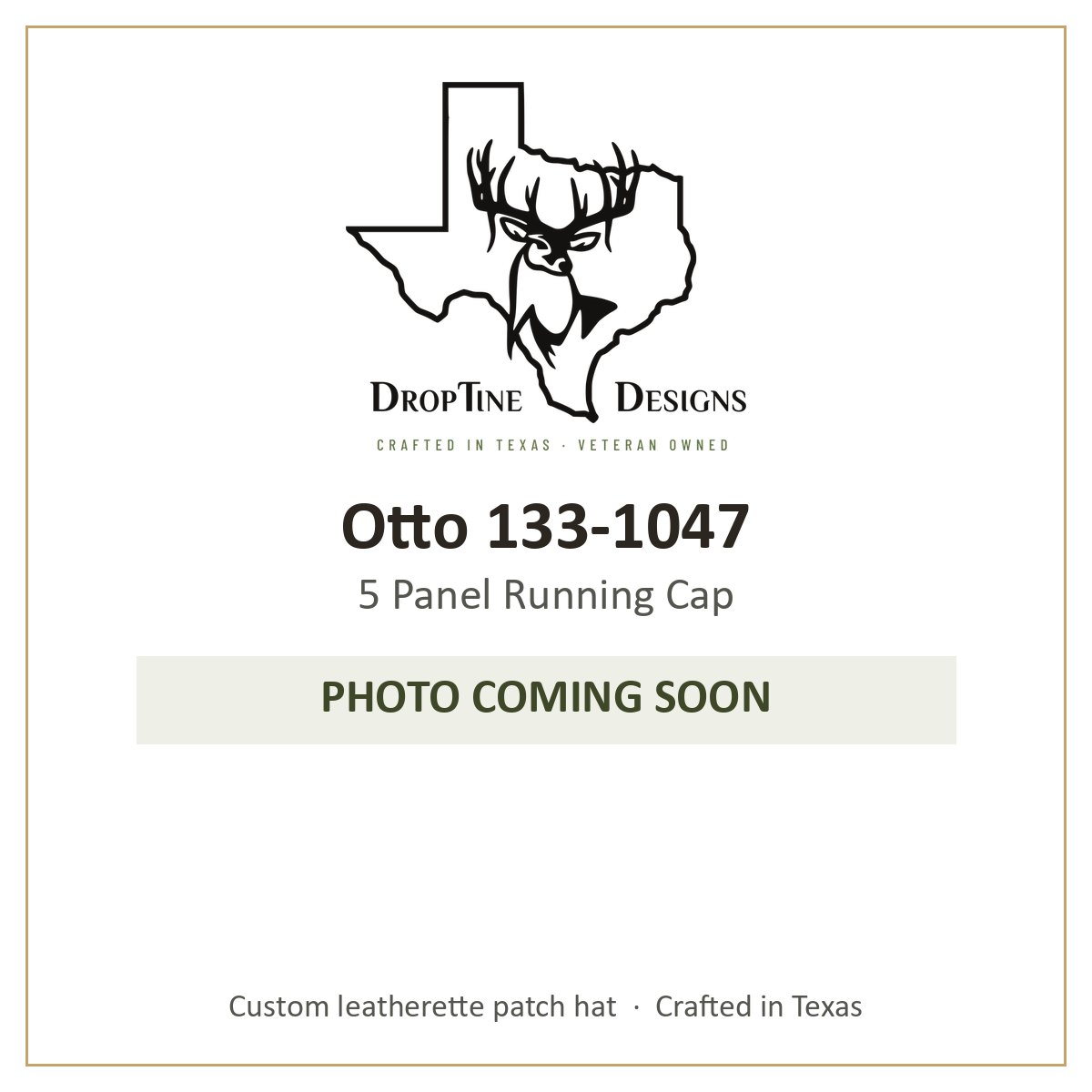 Photo coming soon: Otto 133-1047 5 Panel Running Cap