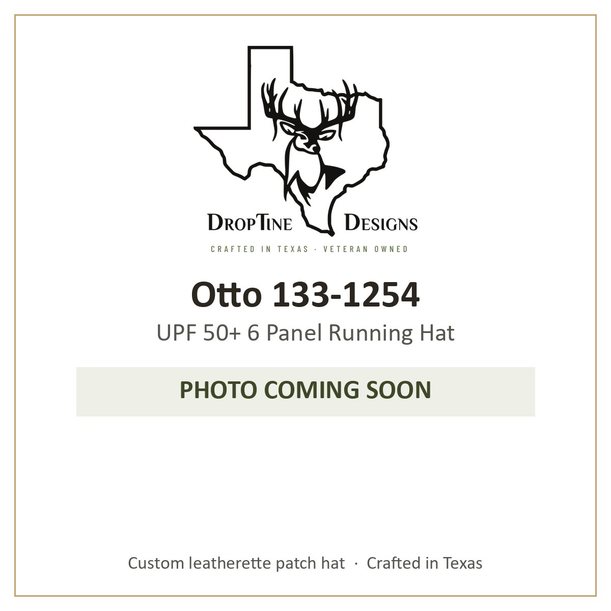 Photo coming soon: Otto 133-1254 UPF 50+ 6 Panel Running Hat