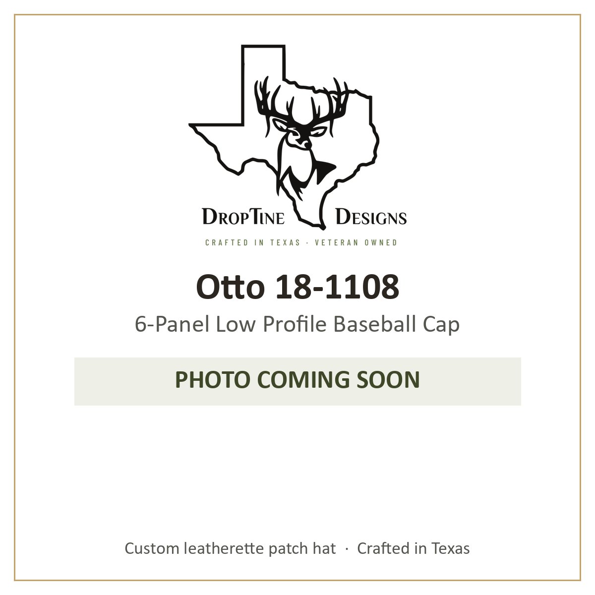 Photo coming soon: Otto 18-1108 6-Panel Low Profile Baseball Cap