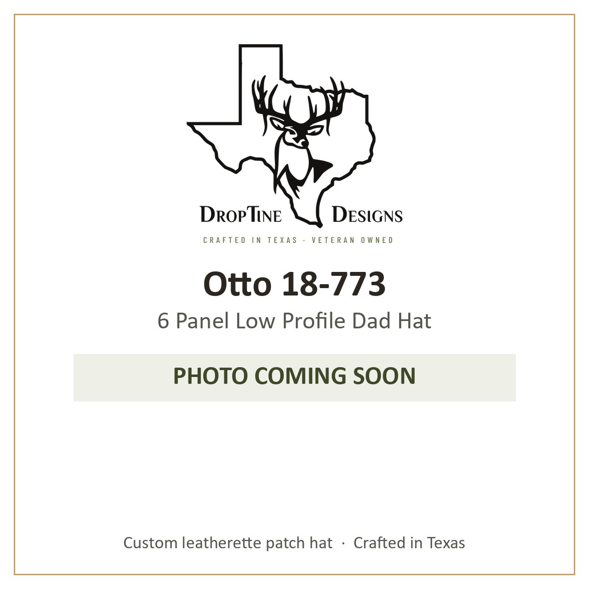 Photo coming soon: Otto 18-773 6 Panel Low Profile Dad Hat