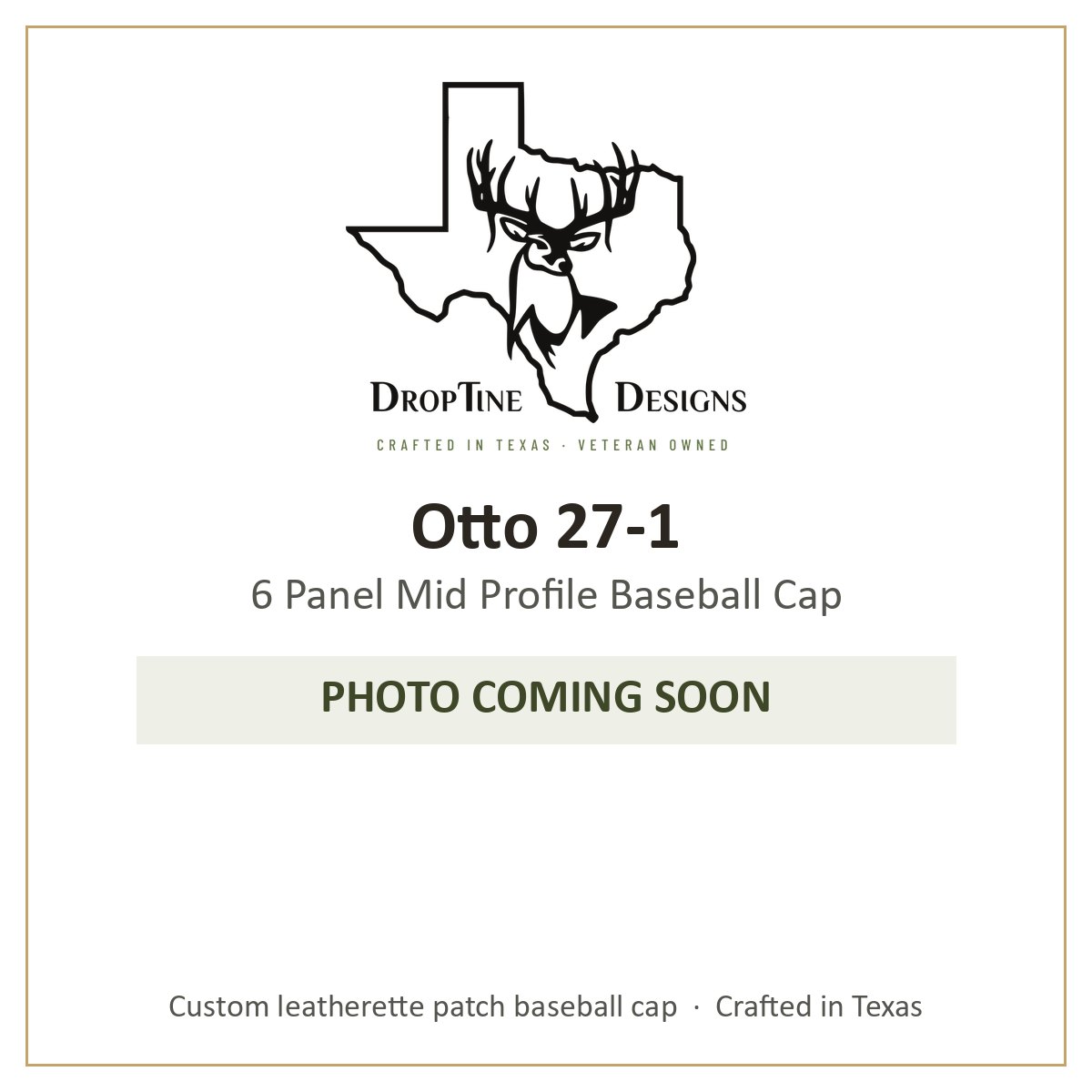 Photo coming soon: Otto 27-1 6 Panel Mid Profile Baseball Cap