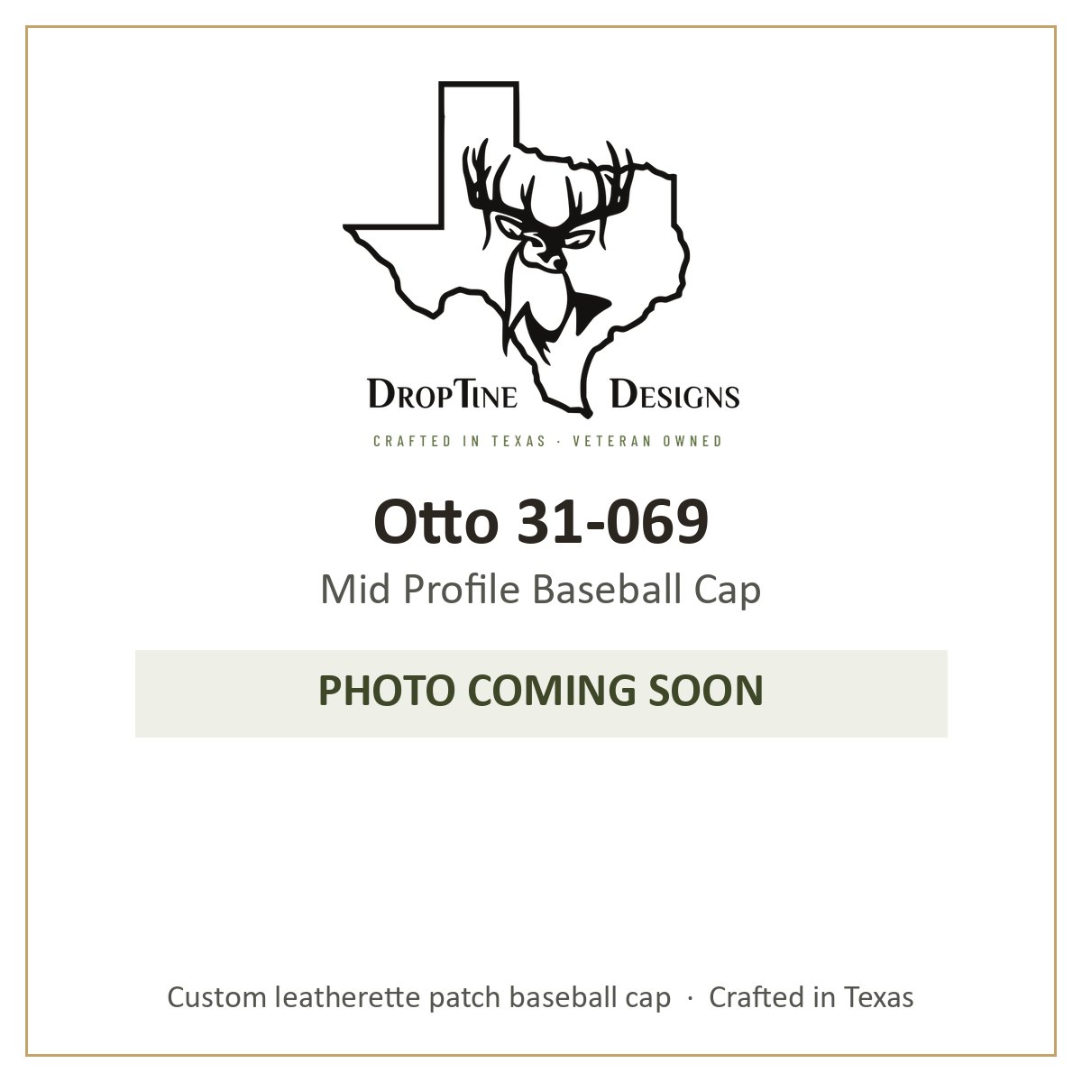 Photo coming soon: Otto 31-069 Mid Profile Baseball Cap