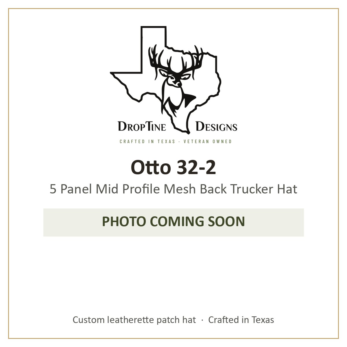 Photo coming soon: Otto 32-2 5 Panel Mid Profile Mesh Back Trucker Hat